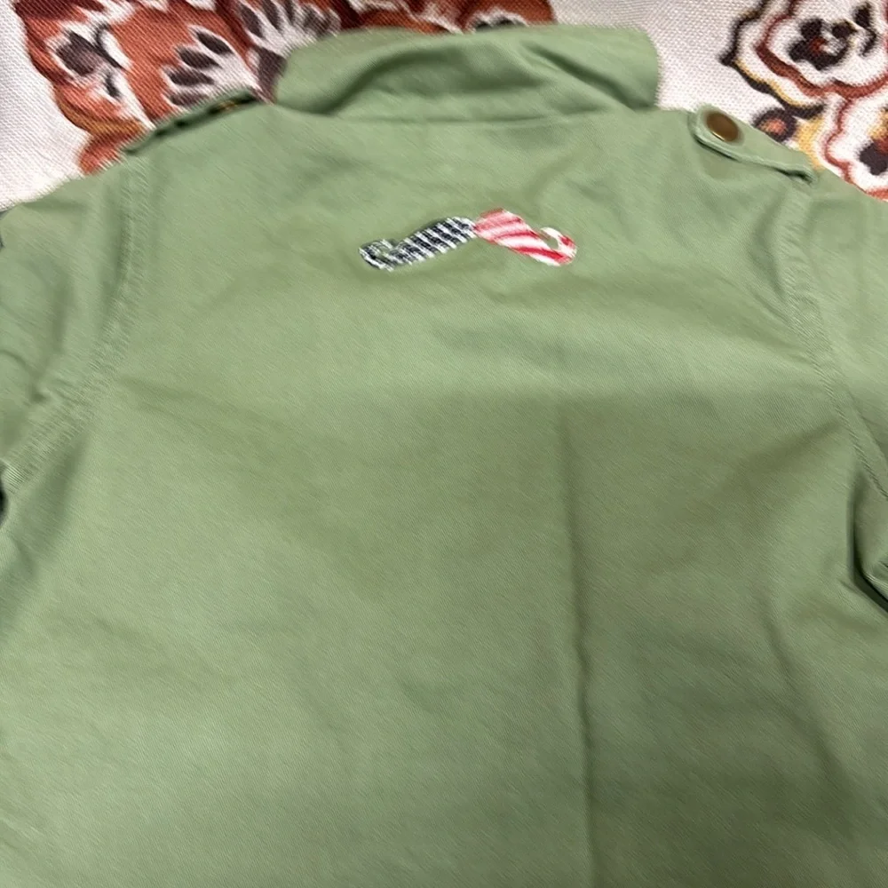 Andy & Evan Andy & Evan Baby Boys Military Patchwork Jacket - Infant
